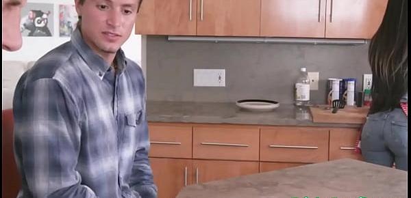  Big Ass Brunette Melissa Lynn Punded In The Kitchen